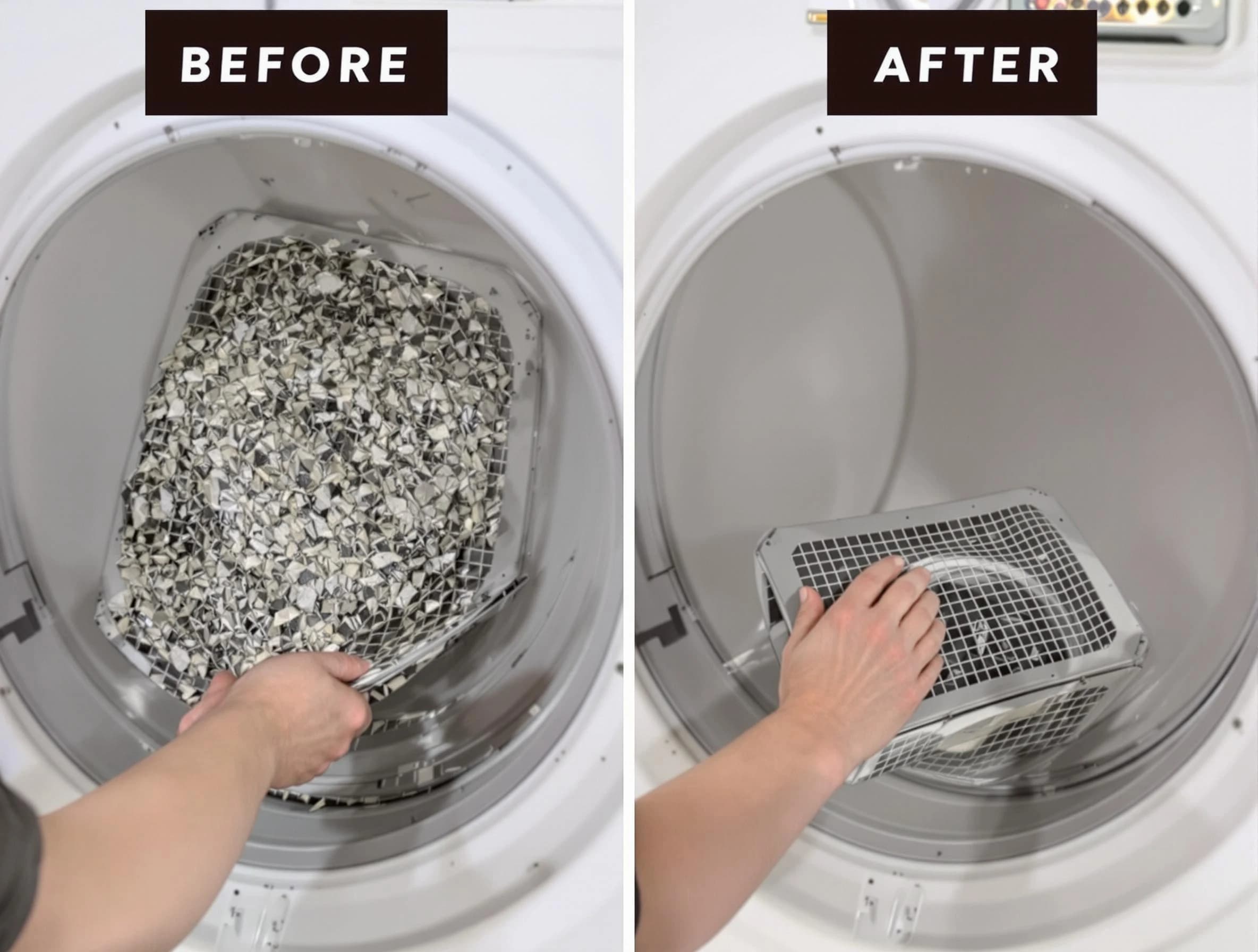 Professional lint trap cleaning by Chartiers Dryer Vent Cleaning in Chartiers