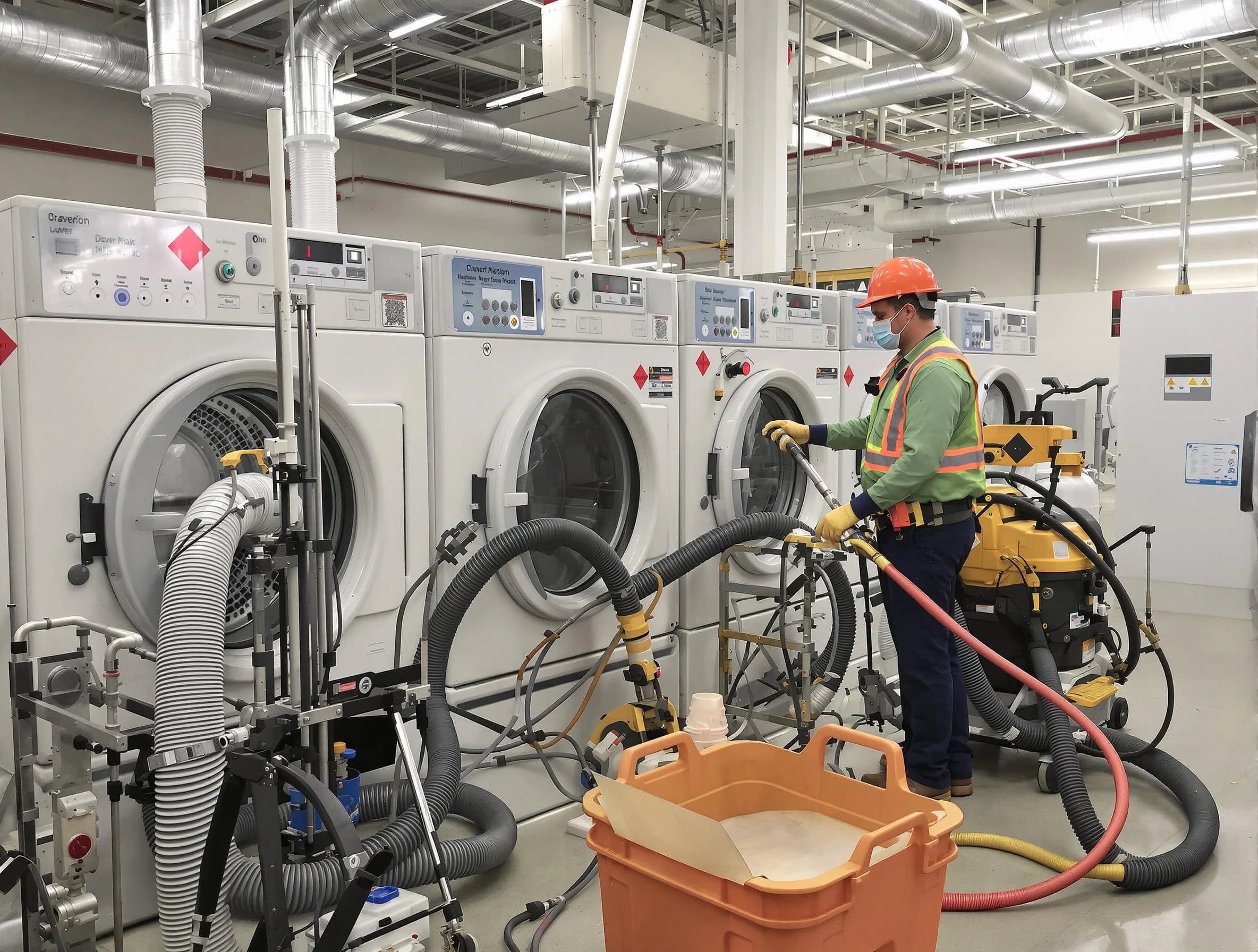 Commercial-grade dryer vent cleaning by Chartiers Dryer Vent Cleaning in Chartiers