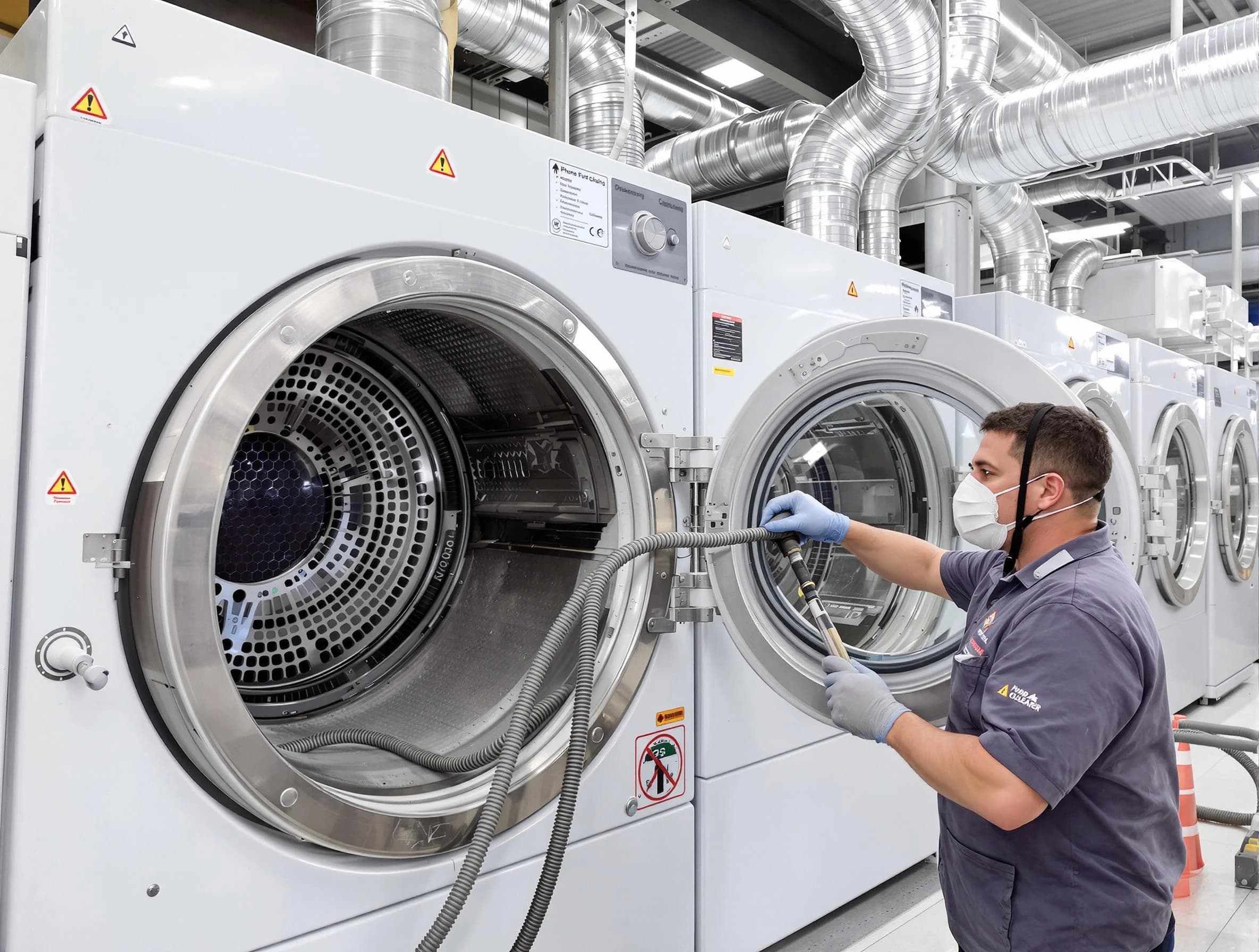 Industrial-grade dryer vent cleaning by Chartiers Dryer Vent Cleaning in Chartiers