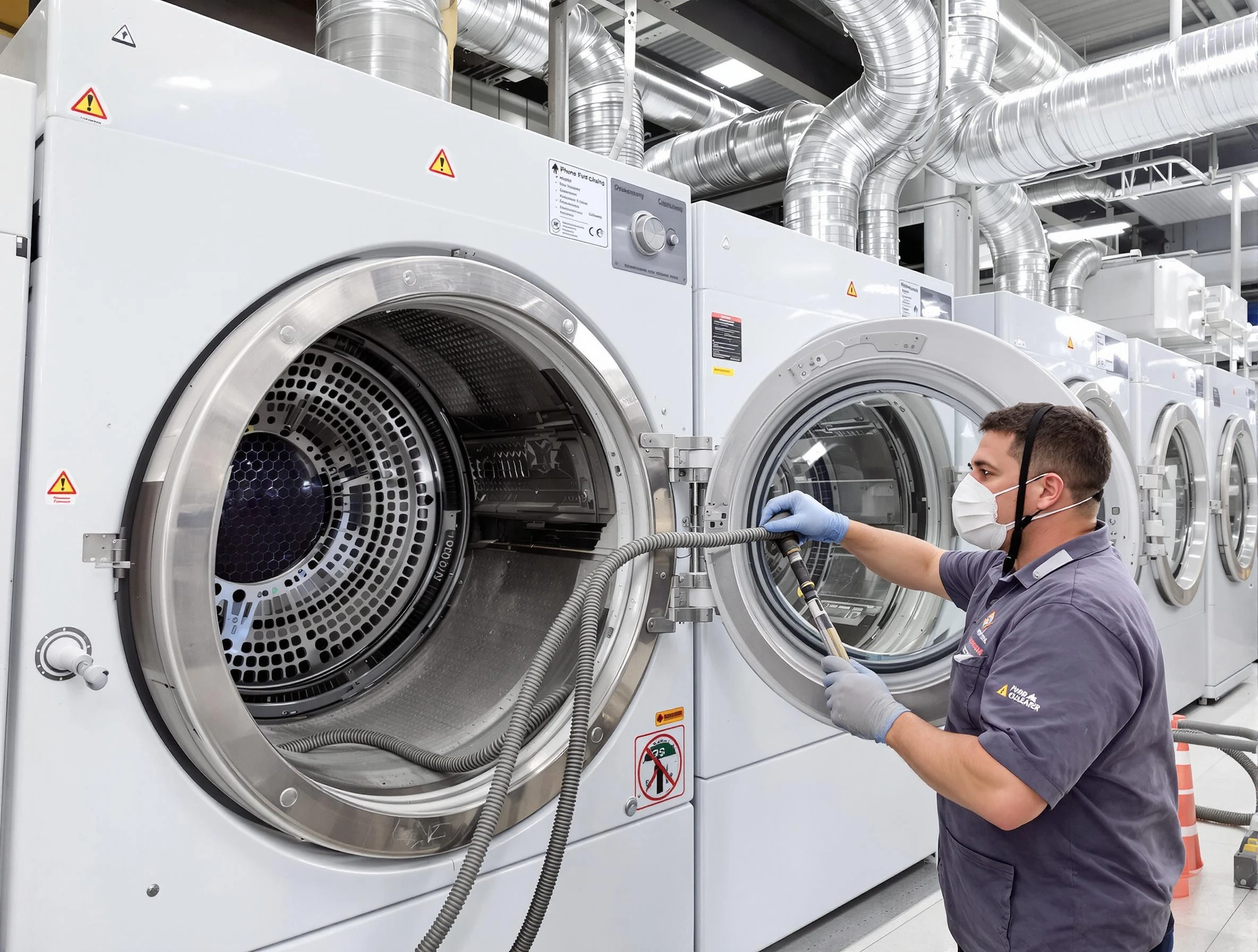 Industrial-grade dryer vent cleaning by Chartiers Dryer Vent Cleaning in Chartiers